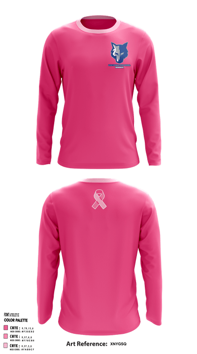 Kyle Lehman High School Swimming 62684356 Long Sleeve Performance Shirt - 1