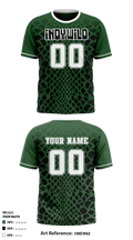 Indy Wild Volleyball 47140100 Short Sleeve Performance Shirt - 7