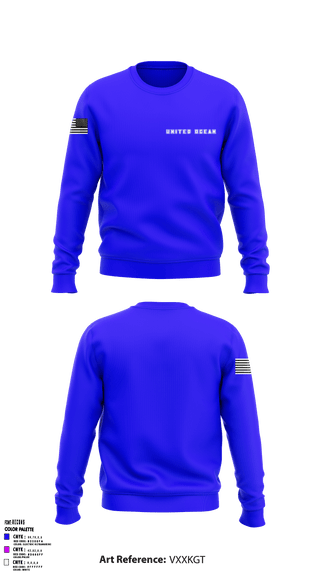 Crew Neck Sweatshirt, , Space Force, Teamtime, Team time, sublimation, custom sports apparel, team uniforms, spirit wear, spiritwear, sports uniforms, custom shirts, team store, custom team store, fundraiser sports, apparel fundraiser