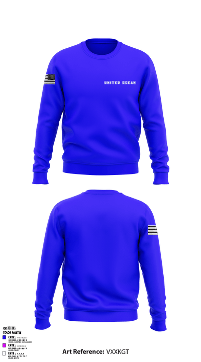 United ocean 61788122 Crew Neck Sweatshirt - 1