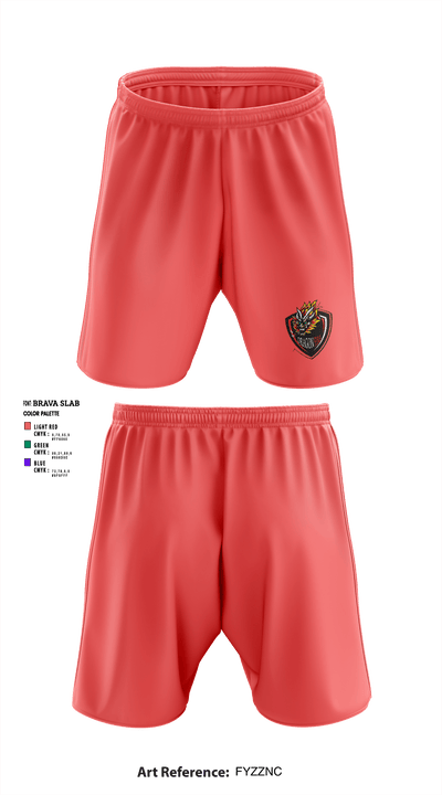 272 Chemical Company 69380602 Athletic Shorts With Pockets - 1