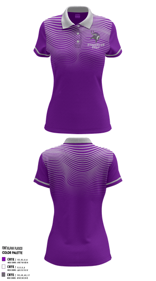 Women's Short Sleeve Performance Polo, Stoughton High School Golf, Golf, Teamtime, Team time, sublimation, custom sports apparel, team uniforms, spirit wear, spiritwear, sports uniforms, custom shirts, team store, custom team store, fundraiser sports, apparel fundraiser