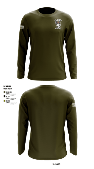 Long Sleeve Performance Shirt, , National Guard, Teamtime, Team time, sublimation, custom sports apparel, team uniforms, spirit wear, spiritwear, sports uniforms, custom shirts, team store, custom team store, fundraiser sports, apparel fundraiser
