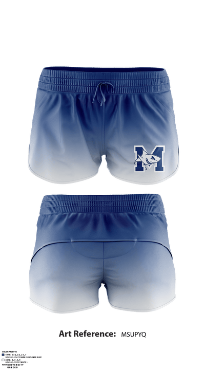 Monomoy Regional High School Tennis 57597534 Track Shorts - 1