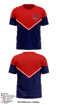 Wappingers Warriors Youth Lacrosse 64687231 Short Sleeve Performance Shirt - 1