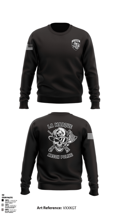 La Marque Arson Police 11995142 Crew Neck Sweatshirt - 1