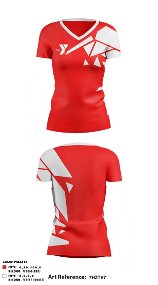 Women's Short Sleeve Vneck Shirt, Youth Sports Henderson Family YMCA, Spirit Store, Teamtime, Team time, sublimation, custom sports apparel, team uniforms, spirit wear, spiritwear, sports uniforms, custom shirts, team store, custom team store, fundraiser sports, apparel fundraiser