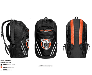 Gear Bag, North Canton Hoover Football, Football, Teamtime, Team time, sublimation, custom sports apparel, team uniforms, spirit wear, spiritwear, sports uniforms, custom shirts, team store, custom team store, fundraiser sports, apparel fundraiser