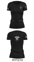 566 MCAS 76433132 Women's Short Sleeve V-neck Shirt - 19