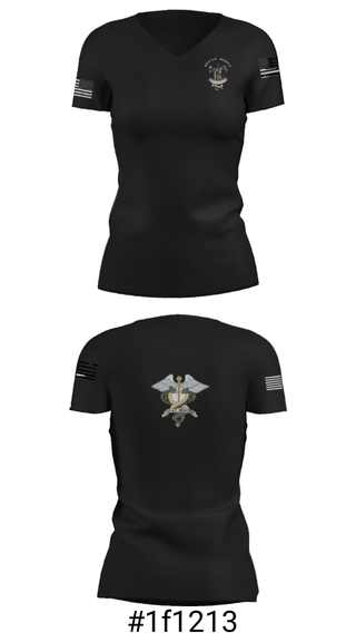 Women's Short Sleeve Vneck Shirt, , Army, Teamtime, Team time, sublimation, custom sports apparel, team uniforms, spirit wear, spiritwear, sports uniforms, custom shirts, team store, custom team store, fundraiser sports, apparel fundraiser