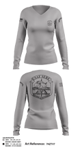 66 TRS 92361338 Women's Long Sleeve V-neck Shirt - 1
