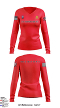 778 Transportation Unit 3818155 Women's Long Sleeve V-neck Shirt - 1
