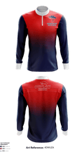 Saugerties Outlaws Youth Cheer 64678196 Quarter Zip Jacket - 2