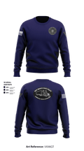 NJ State Police Commercial Vehicle Inspection Unit 62941270 Crew Neck Sweatshirt - 1