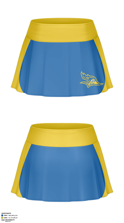 California State University Bakersfield Cheer 6368182 Skort - 1