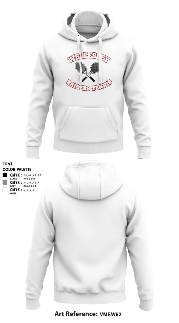 Hoodie, Girls Wellsesley Tennis, Tennis, Teamtime, Team time, sublimation, custom sports apparel, team uniforms, spirit wear, spiritwear, sports uniforms, custom shirts, team store, custom team store, fundraiser sports, apparel fundraiser