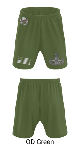 Athletic Shorts With Pockets, , Army, Teamtime, Team time, sublimation, custom sports apparel, team uniforms, spirit wear, spiritwear, sports uniforms, custom shirts, team store, custom team store, fundraiser sports, apparel fundraiser