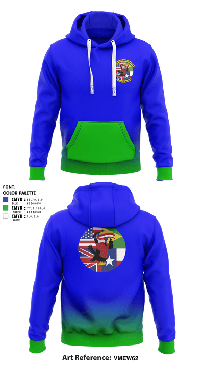 Embraer Demonstration Team 74685205 Hoodie - 1