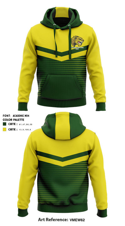 Falls Church High School Cheer 79566332 Hoodie - 1