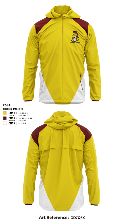 Terminator Wrestling Academy 65863923 Windbreaker - 1