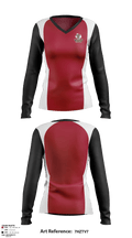 Tuloso-Midway High School Soccer 27216410 Women's Long Sleeve V-neck Shirt - 1
