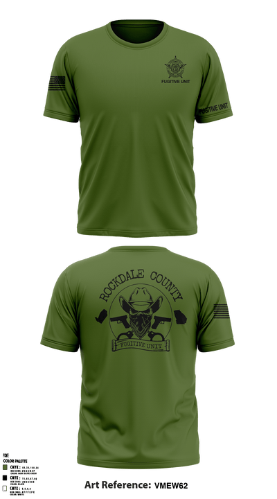 RCSO Fugitive Unit 21938388 Short Sleeve Performance Shirt - 3