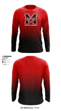 Maryville High School Swimming 87704742 Long Sleeve Performance Shirt - 1