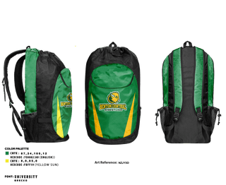 Gear Bag, Benton Central Wrestling, Wrestling, Teamtime, Team time, sublimation, custom sports apparel, team uniforms, spirit wear, spiritwear, sports uniforms, custom shirts, team store, custom team store, fundraiser sports, apparel fundraiser