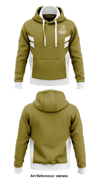 Crockett High School Wrestling 94560191 Hoodie - 1