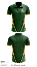 Carlisle High School Wrestling 92505474 Short Sleeve Performance Polo - 1