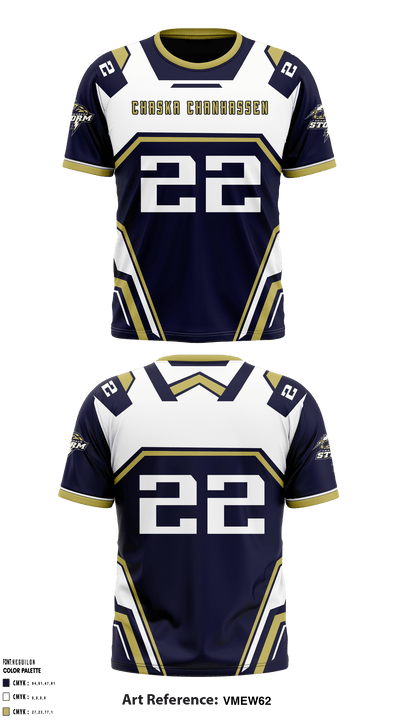 Chaska Chanhassen Football Association 68938367 Short Sleeve Performance Shirt - 2