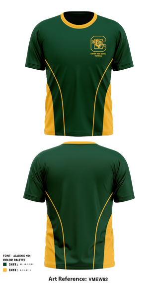 Short Sleeve Performance Shirt, Conway High School Football, Football, Teamtime, Team time, sublimation, custom sports apparel, team uniforms, spirit wear, spiritwear, sports uniforms, custom shirts, team store, custom team store, fundraiser sports, apparel fundraiser