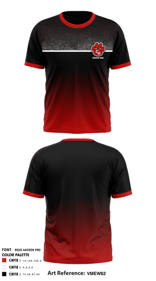 Short Sleeve Performance Shirt, Colleyville Heritage High School Cheer, , Teamtime, Team time, sublimation, custom sports apparel, team uniforms, spirit wear, spiritwear, sports uniforms, custom shirts, team store, custom team store, fundraiser sports, apparel fundraiser