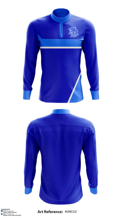 Johnson High School 69201969 Quarter Zip Jacket - 1
