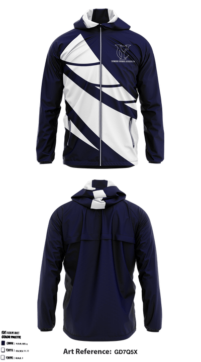 Yarmouth football Association 38755183 Windbreaker - 1