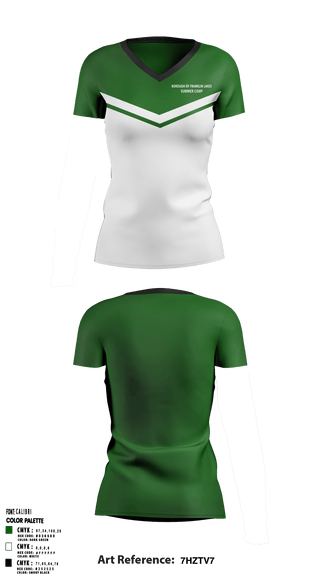 Women's Short Sleeve Vneck Shirt, Borough Of Franklin Lakes Summer Camp, Spirit Store, Teamtime, Team time, sublimation, custom sports apparel, team uniforms, spirit wear, spiritwear, sports uniforms, custom shirts, team store, custom team store, fundraiser sports, apparel fundraiser