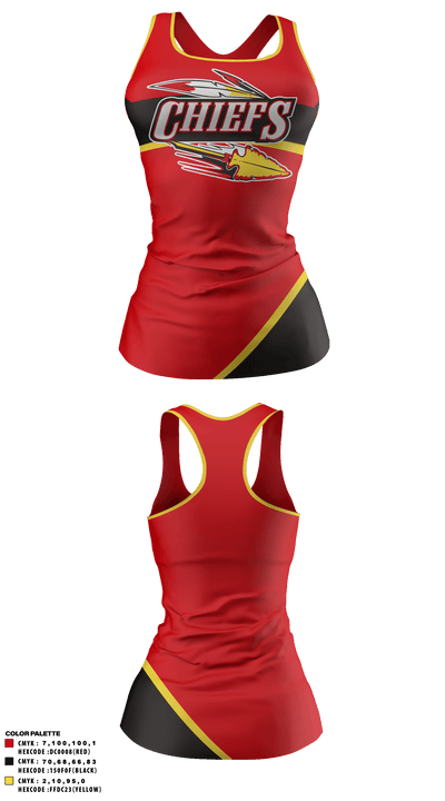 Killeen-Cove Chiefs 26950723 Tank Top - 1