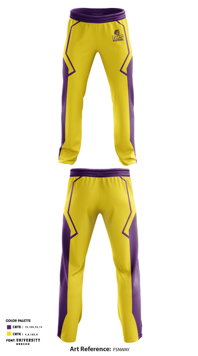 DMS Volleyball 58637394 Sweatpants - 1