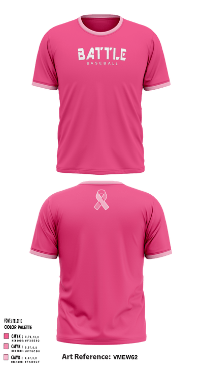 Battle 44692578 Short Sleeve Performance Shirt - 2