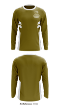 Crockett High School Wrestling 94560191 Long Sleeve Rash Guard Shirt - 1