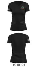 Atlanta fire station 7 “ THE ROCK” 42892340 Women's Short Sleeve V-neck Shirt - 19
