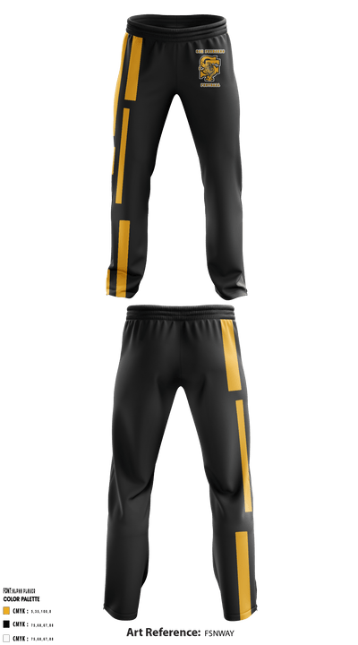 San Fernando High School Football 66448395 Sweatpants - 1