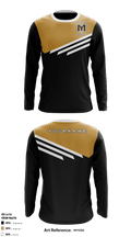 Mountain View High School Basketball 73066743 Long Sleeve Shooting Shirt - 1
