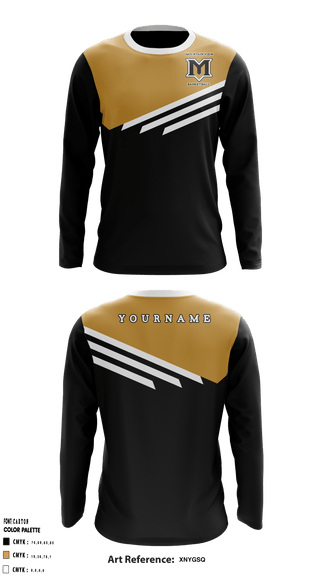 Long Sleeve Shooting Shirt, Mountain View High School Basketball, Men's Basketball, Teamtime, Team time, sublimation, custom sports apparel, team uniforms, spirit wear, spiritwear, sports uniforms, custom shirts, team store, custom team store, fundraiser sports, apparel fundraiser