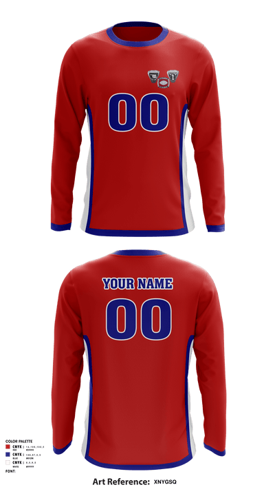Sooner Classic Football 48073019 Long Sleeve Performance Shirt - 2