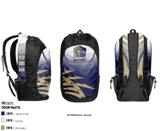 Gear Bag, Knoch High School Basketball, Men's Basketball, Teamtime, Team time, sublimation, custom sports apparel, team uniforms, spirit wear, spiritwear, sports uniforms, custom shirts, team store, custom team store, fundraiser sports, apparel fundraiser