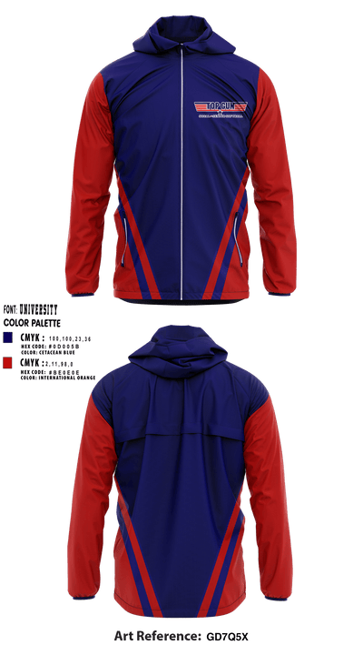 Top Gun Softball 39794283 Windbreaker - 1