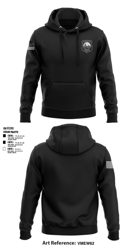 Hoodie, A Platoon, Police, Teamtime, Team time, sublimation, custom sports apparel, team uniforms, spirit wear, spiritwear, sports uniforms, custom shirts, team store, custom team store, fundraiser sports, apparel fundraiser