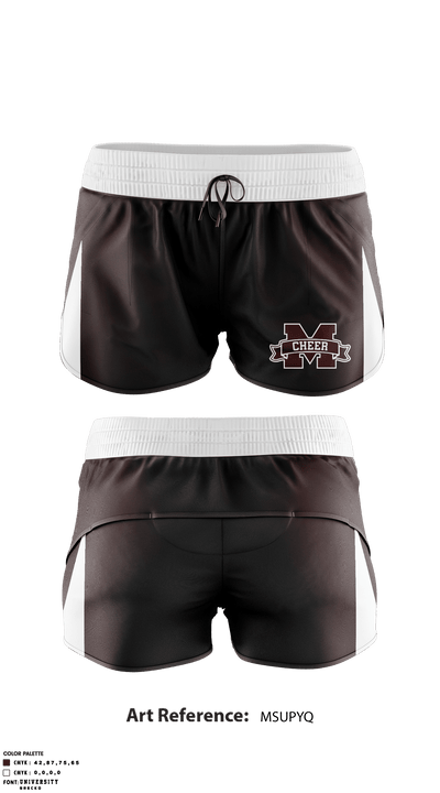 Magnolia High School Cheer 33058931 Track Shorts - 1