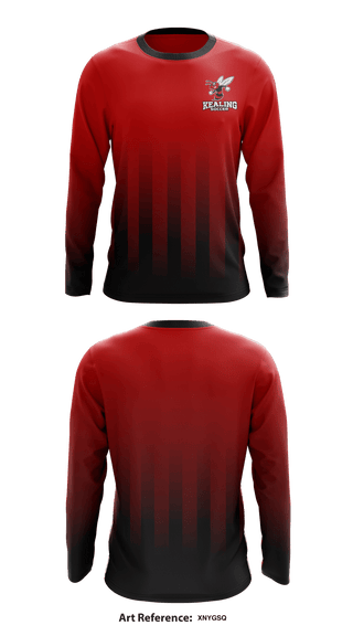 Long Sleeve Performance Shirt, Kealing Middle School Soccer, Women's Soccer, Teamtime, Team time, sublimation, custom sports apparel, team uniforms, spirit wear, spiritwear, sports uniforms, custom shirts, team store, custom team store, fundraiser sports, apparel fundraiser